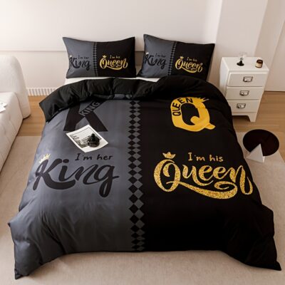 Bedding Set , Perfect for Couples' Bedroom or Dorm Decor